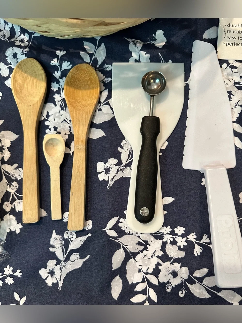 Child size kitchen tools set • vintage • kid’s pretend play or standard use